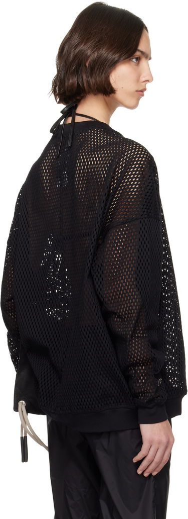 Sweater Rick Owens Rick Owens Champion Edition Jumbo Mesh Sweatshirt Sort | CW01E1670 CHONET, 2