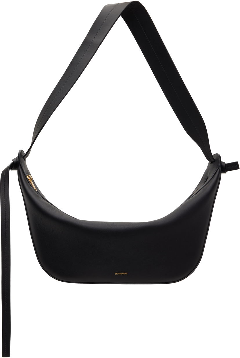 Skuldertaske Jil Sander Jil Sander Knot Bag Sort | J07WG0094_P7185