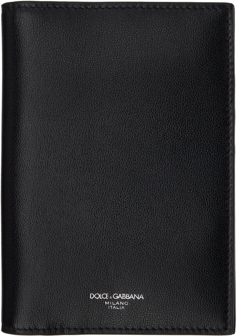Tegnebog Dolce & Gabbana Dolce&Gabbana Calfskin Passport Holder Sort | BP2215AV956