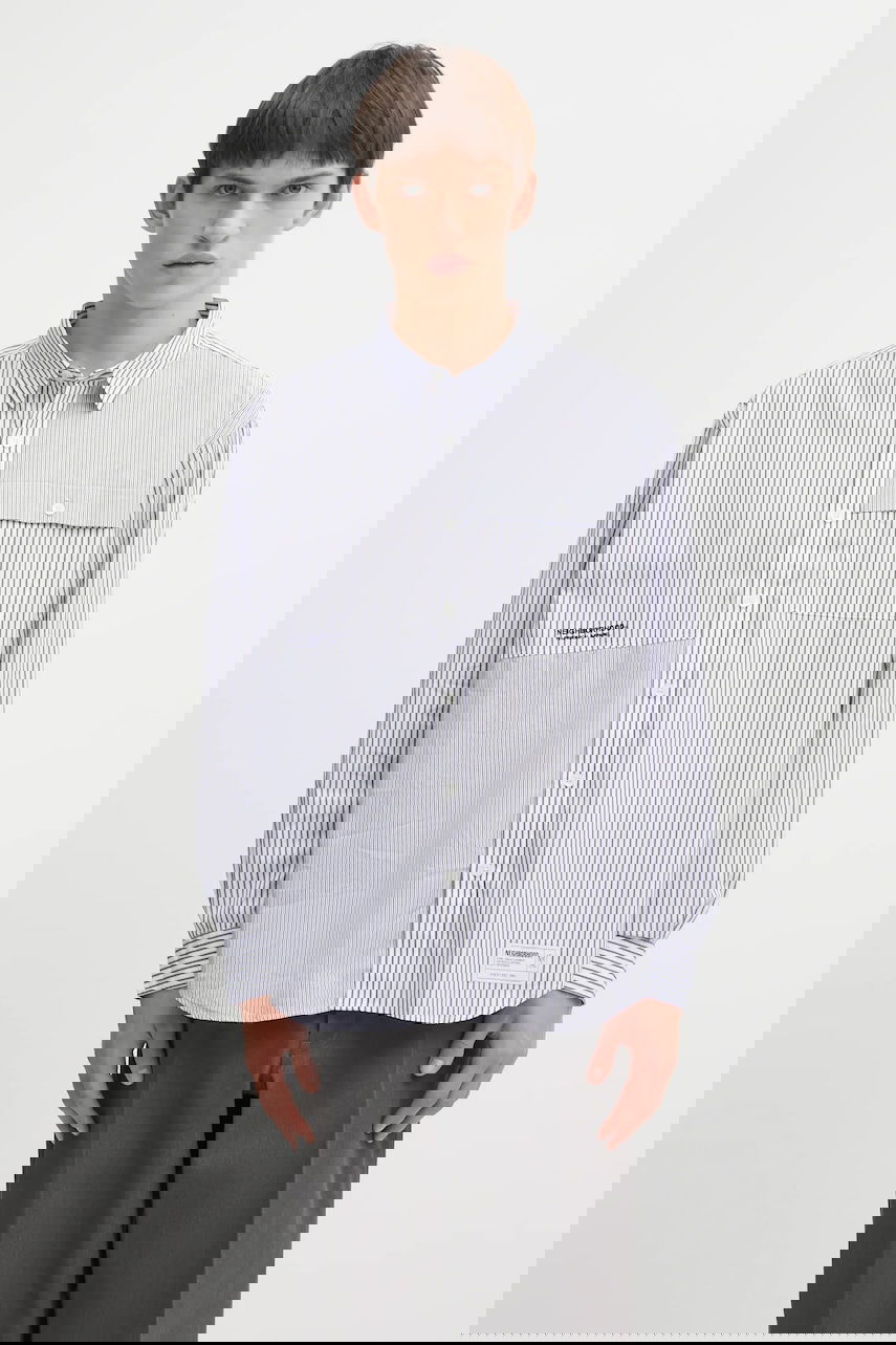 Skjorte Neighborhood Multi Stripe Relaxed Shirt Flerfarvet | 252SPNH.SHM05, 0