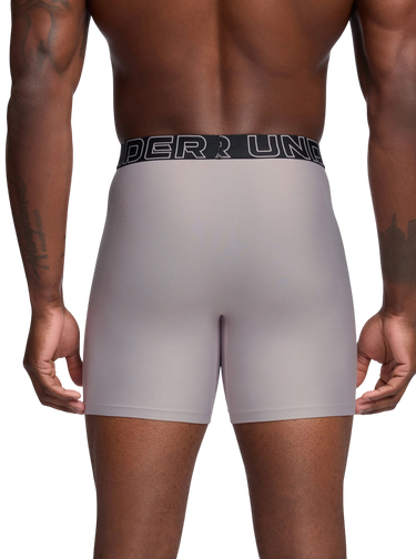 Boksere Under Armour Performance Tech Solid 6-inch Boxer Briefs 3-Pack Flerfarvet | 1383878-009, 4