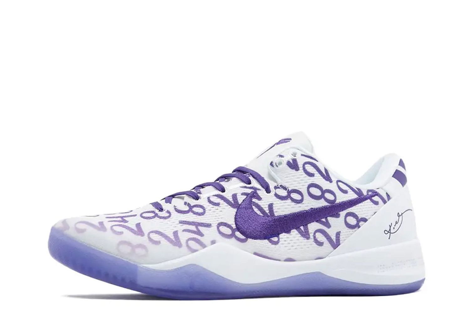Sneakers og sko Nike Kobe 8 Protro Court Purple Hvid | FQ3549-100, 1