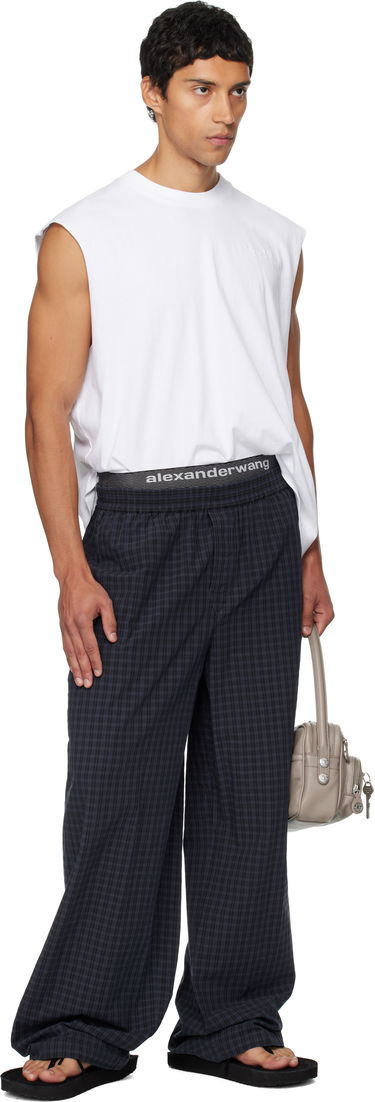 Bukser Alexander Wang Alexander Wang Relaxed Trousers Blå | 6WC3254885, 3