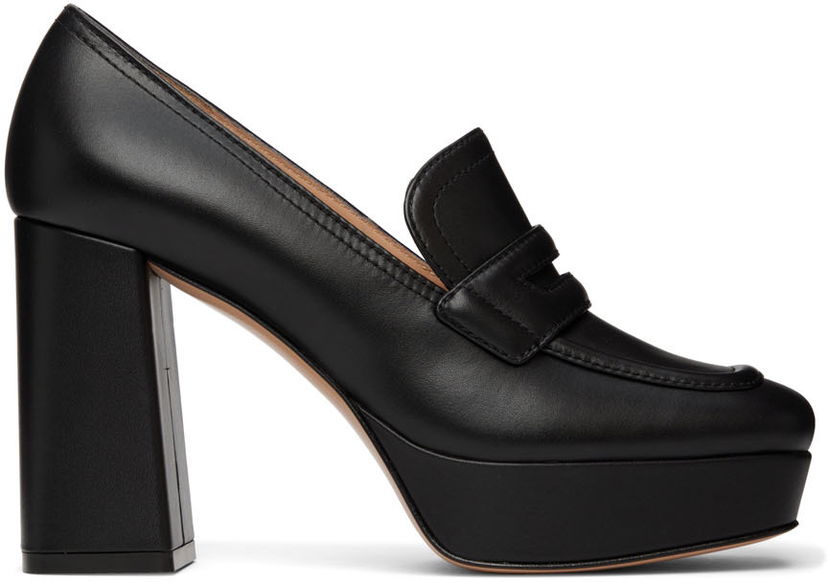 Sneakers og sko Gianvito Rossi Platform Loafers Sort | G25242.70RIC.VGI