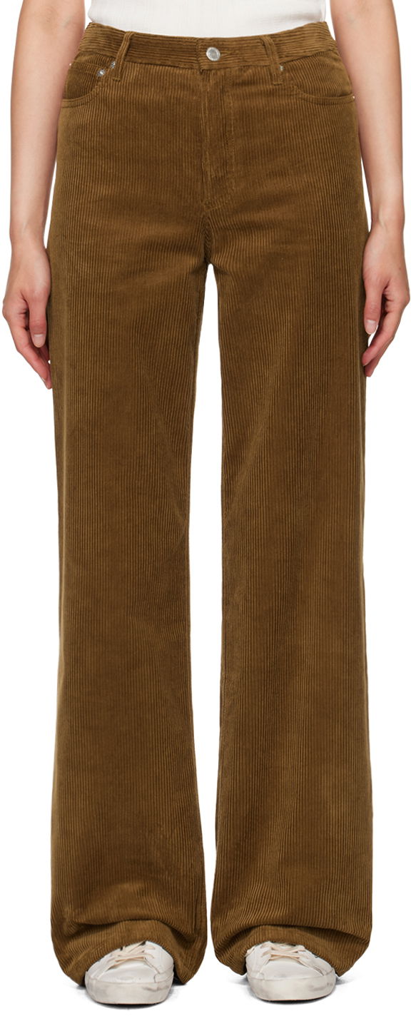 Jeans A.P.C. Brown Elisabeth Jeans Brun | COHBB-F09181, 0