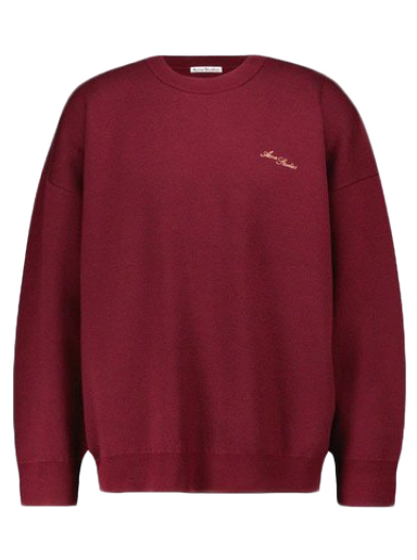 Sweater Acne Studios Crewneck Rød | FN-MN-KNIT000263