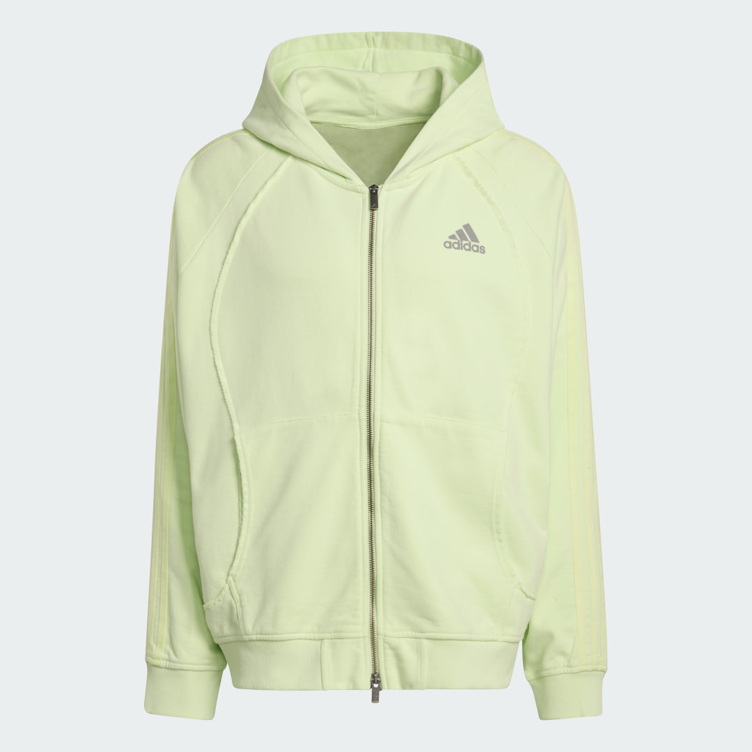 Sweatshirt adidas Performance Adilenium Season 4 Teamgeist Full-Zip Hoodie Grøn | KF8528, 0