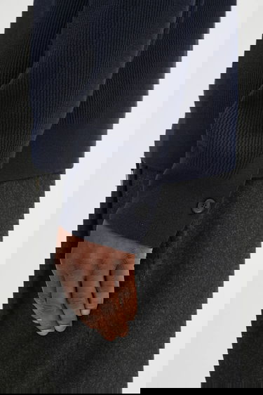 Sweater Paul Smith Paul Smith Half Zip Knit Sweater Mørkeblå | M1R.534Z.T02763, 4