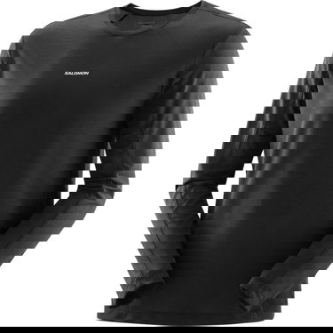 T-shirt Salomon Shakeout Core Long Sleeve T-Shirt Sort | LC2424400, 1