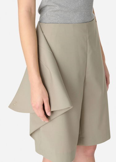 Shorts AXEL ARIGATO Beige Asymmetrical Shorts Beige | A3057002, 6