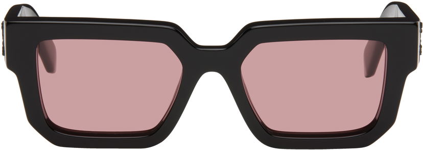 Solbriller Off-White Off-White Silverstone Sunglasses Sort | OERI146S25PLA0011025