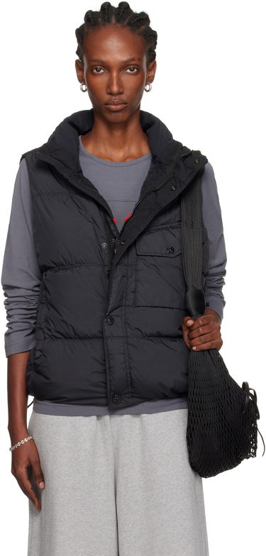 Vest Stone Island Recycled Nylon Down Vest Sort | K2-S15-G1000-03-S0A23, 0