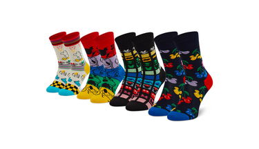 Sokker Happy Socks 4-Pack Disney Gift Set Flerfarvet | XDNY09-0200, 2