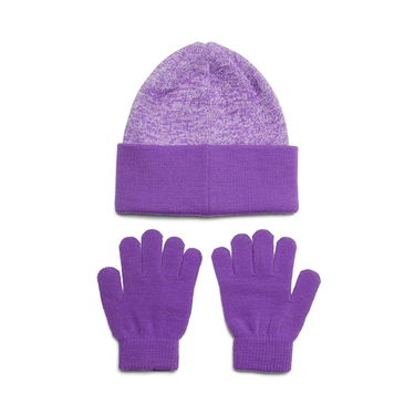 Handsker Under Armour Under Armour Combo JR Beanie and Gloves Set Lilla | 1386642-525, 1