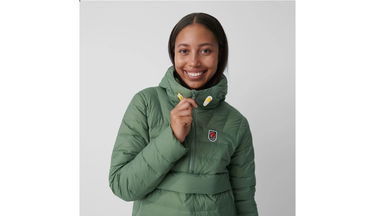 Puffer jakke FJÄLLRÄVEN Pack Down Anorak Insulated Jacket Grøn | F86376-614, 4