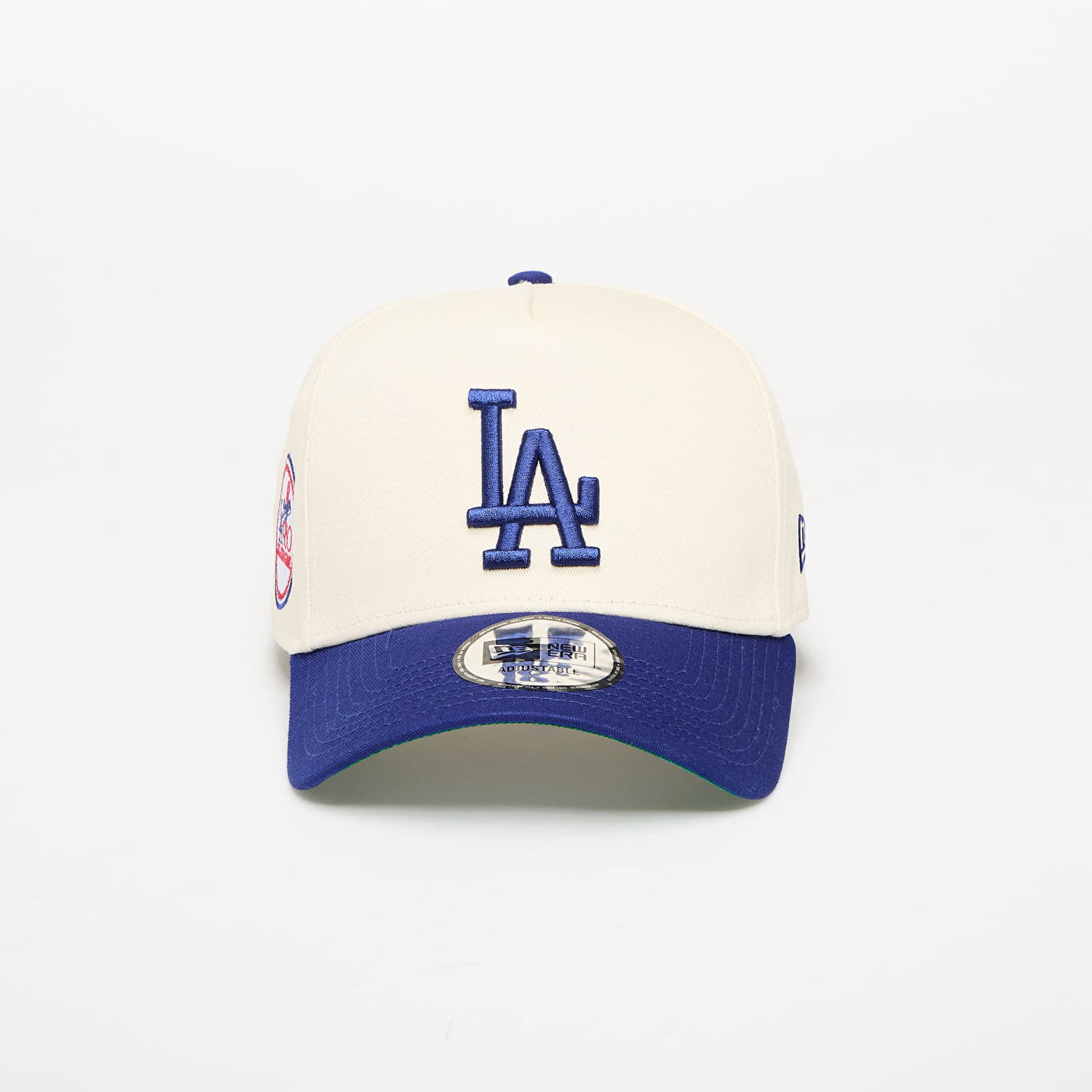Kasket New Era Los Angeles Dodgers All Star Game Patch 9FORTY E-Frame Adjustable Cap Beige | 60667702, 0