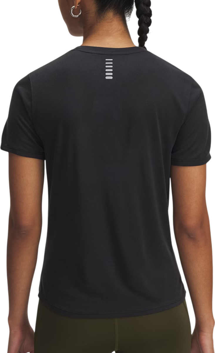 T-shirt Under Armour Under Armour Launch Jacquard Short Sleeve T-Shirt Sort | 6005096-004, 1