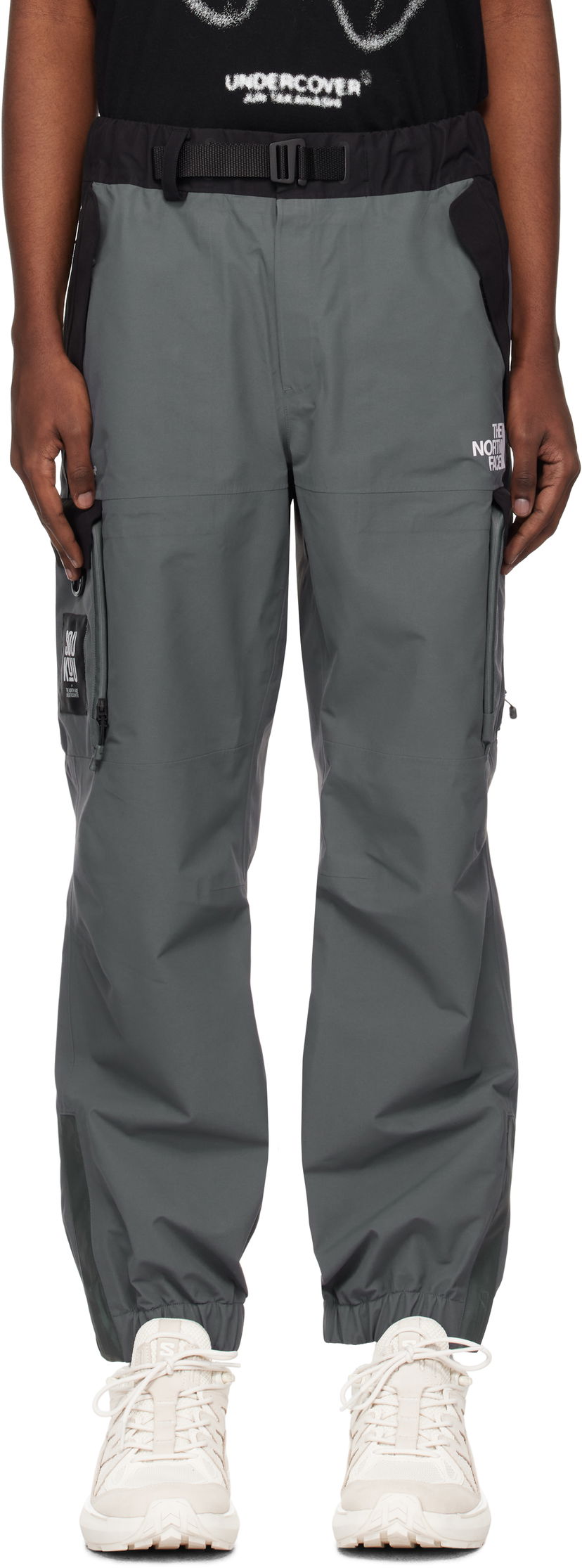 Cargo bukser UNDERCOVER SOUKUU Hike Utility Shell Trousers Grå | NF0A89ZA