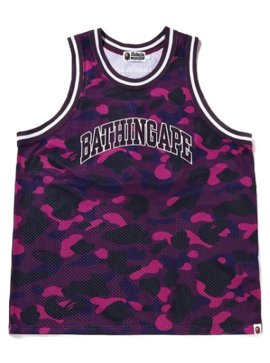 Tanktop BAPE Color Camo Basketball Tank Top Lilla | 1I30-108-019