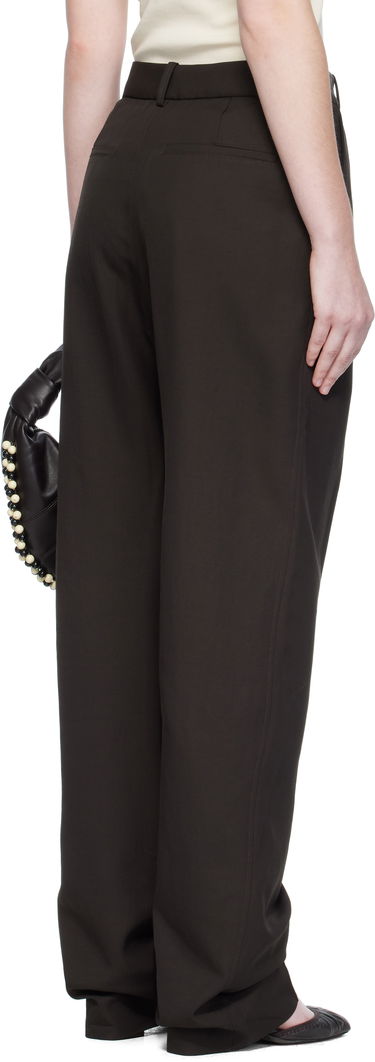 Bukser LEMAIRE Lemaire Pleated Trousers Brun | PA1251 LF1362, 2