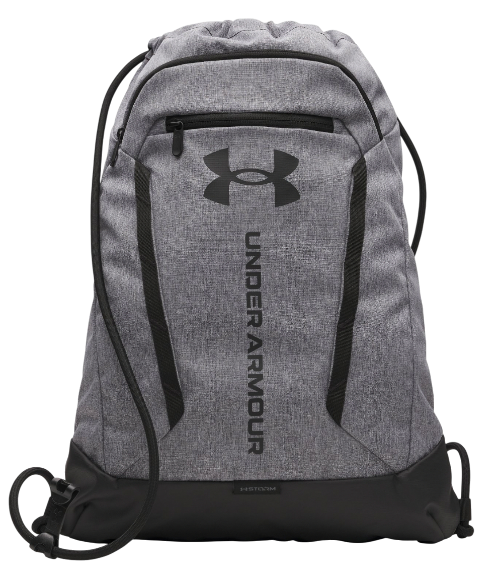 Rygsæk Under Armour Hustle Sackpack with UA Storm Technology and Front Zip Pocket Grå | 6000519-025, 0
