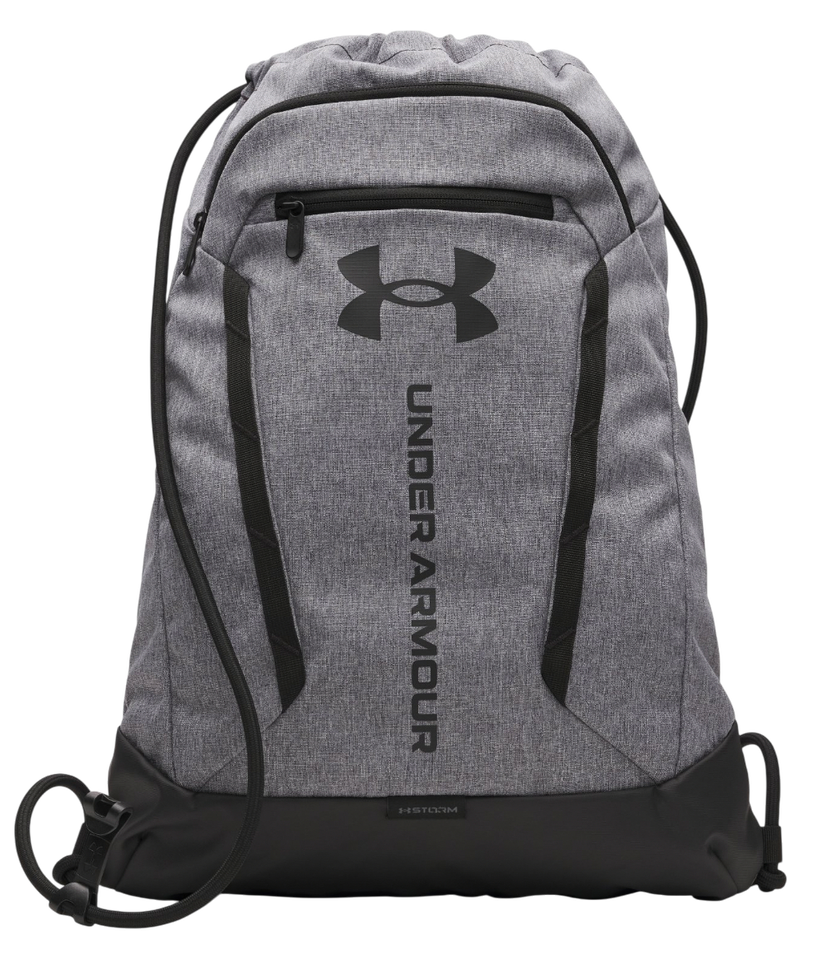 Rygsæk Under Armour Hustle Sackpack with UA Storm Technology and Front Zip Pocket Grå | 6000519-025