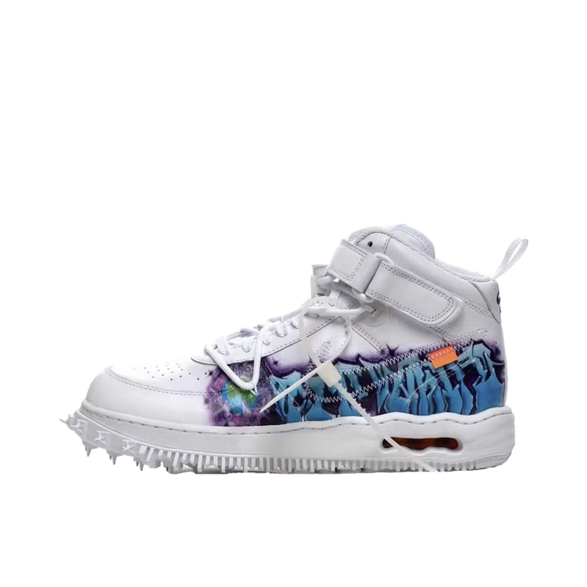 Sneakers og sko Nike Air Force 1 Mid "Off-White Graffiti White" Hvid | DR0500-100