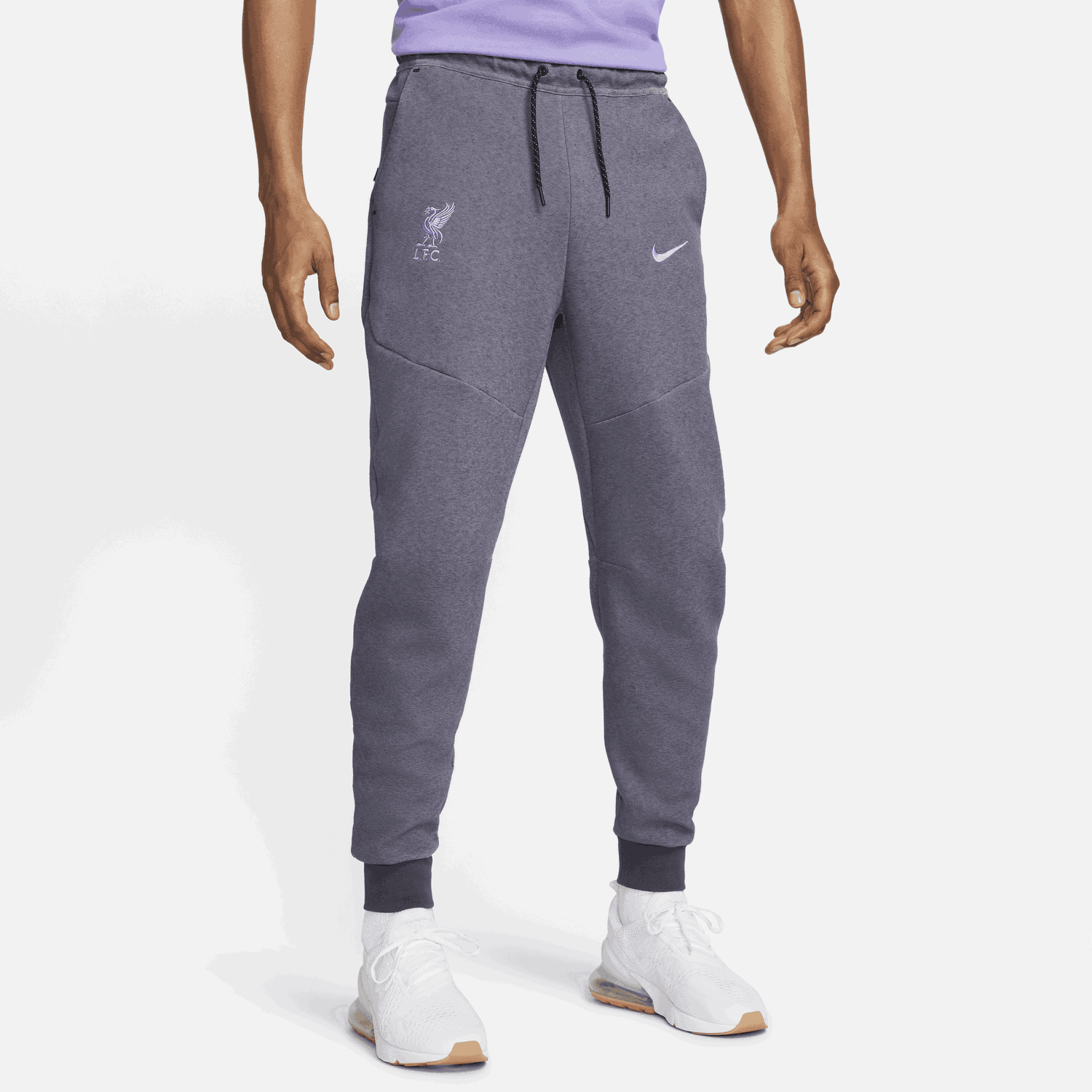 Bukser Nike Liverpool FC Tech Fleece Grå | FQ8021-015, 0