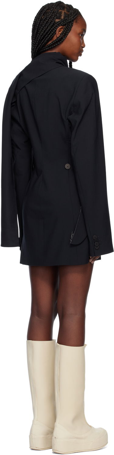 Kjole Ottolinger Ottolinger Drape Suit Minidress Sort | 2223030102, 2