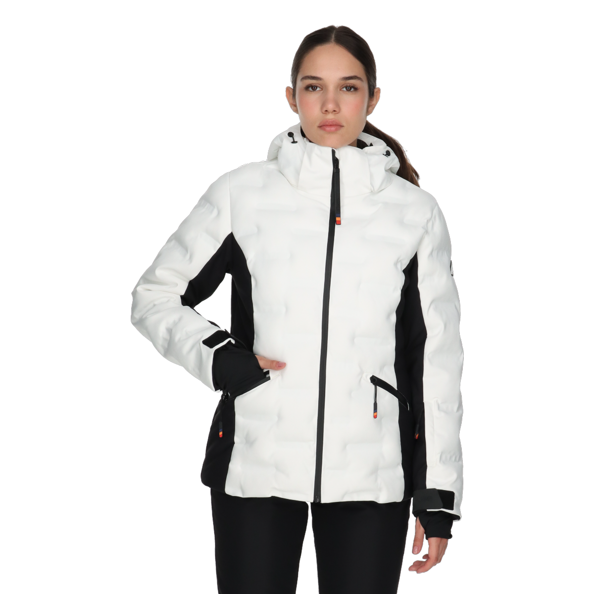 Puffer jakke Ellesse Isabella Padded Ski Jacket Flerfarvet | ELA243F515-10, 0