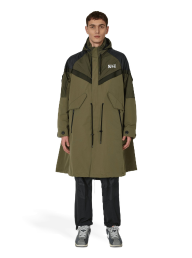 Trenchcoat Nike Sacai x Trench Jacket Grøn | DQ9027-222