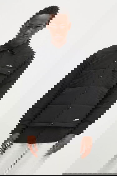 Puffer jakke Neighborhood NEIGHBORHOOD Padded Shirt Jacket Sort | 242TSNH.SHM08, 0