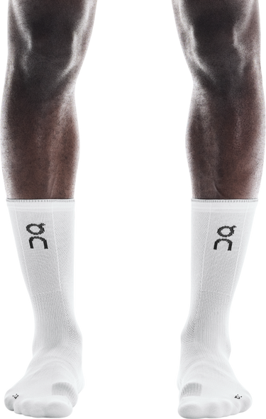 Sokker On Running On Running Performance Run High Socks Hvid | 2uf10040813, 1