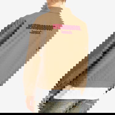 Jakke Neighborhood Neighborhood Zip Work Jacket, Size Large Brun | 251TSNH-JKM02-OLV, 3