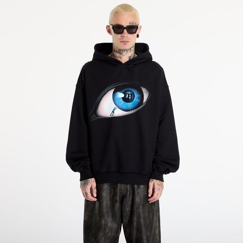 Sweatshirt MISBHV MISBHV Eye Print Hoodie Sort | 251M206