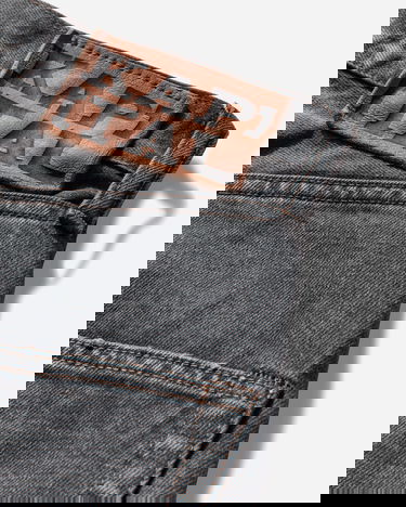 Shorts KAPITAL 14oz Denim 5P Shorts with Bone Applique Grå | EK-1449SPA PRO, 4