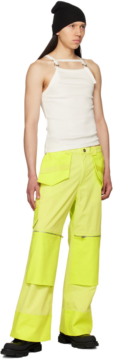 Tanktop Dion Lee Dion Lee Safety Harness Tank Top Hvid | C3136S23, 3