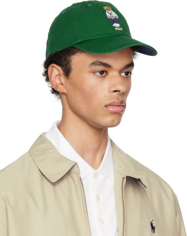 Kasket Polo by Ralph Lauren Polo Ralph Lauren Twill Polo Bear Ball Cap Grøn | 710963778001, 1