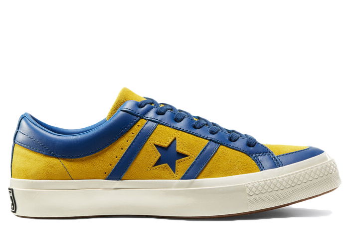 Sneakers og sko Converse One Star Academy Low Collegiate Suede Lemon Midnight Lake Gul | 167136C, 0
