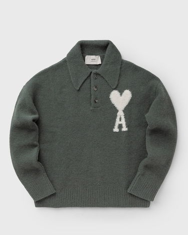Sweater AMI DE COEUR ECRU Pullover Grå | UPL325.KN0032-4013, 0