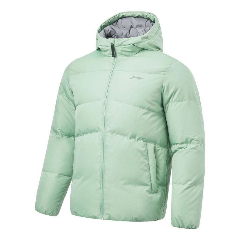 Puffer jakke Li-Ning Lightweight Down Jacket Grøn | AYMT061-3