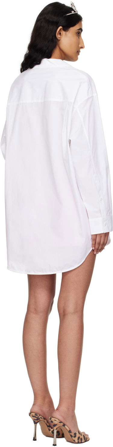 Skjorte Blumarine Blumarine Cotton Poplin Shirt Hvid | P522C335A, 2