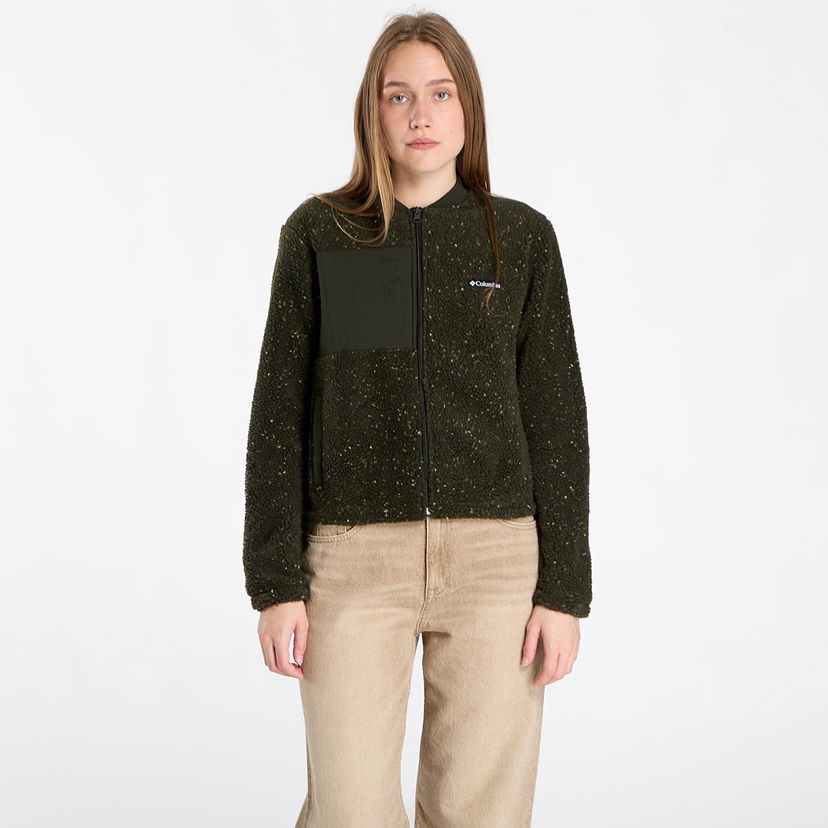 Bomberjakke Columbia Columbia Stellar Path™ Fleece Bomber Jacket Grøn | 2136263366
