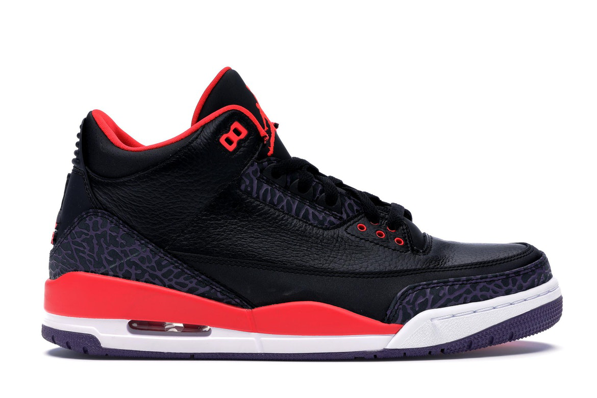 Sneakers og sko Jordan Jordan 3 Retro "Crimson" Rød | 136064-005, 0