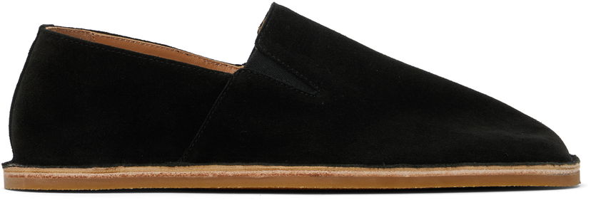 Tøj Dries Van Noten Dries Van Noten Suede Espadrilles Sort | MS251-1487