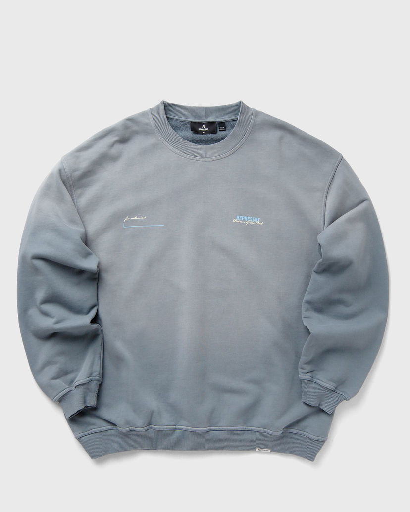 Sweatshirt Represent Clo Patron of The Club Graphic Sweatshirt Blå | MLM4272-46