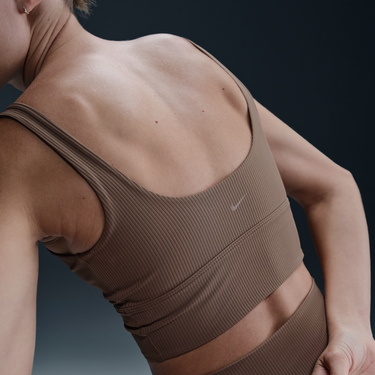 Bh Nike INF WIDE RIB BRA Brun | hf1542-233, 4