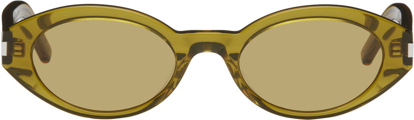 Solbriller Saint Laurent SL 567 Sunglasses Grøn | SL 567-004