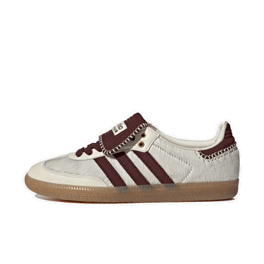 Sneakers og sko adidas Originals Wales Bonner x Samba Pony Tonal Low "Cream White" Beige | IE0586, 0