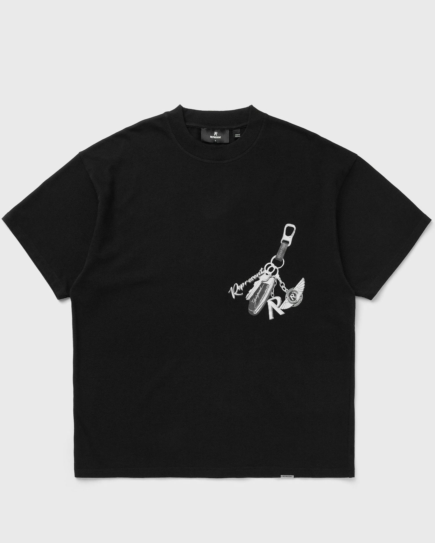 T-shirt Represent Clo Represent KEYS TO THE CLUB TEE Sort | MLM4236-001, 0